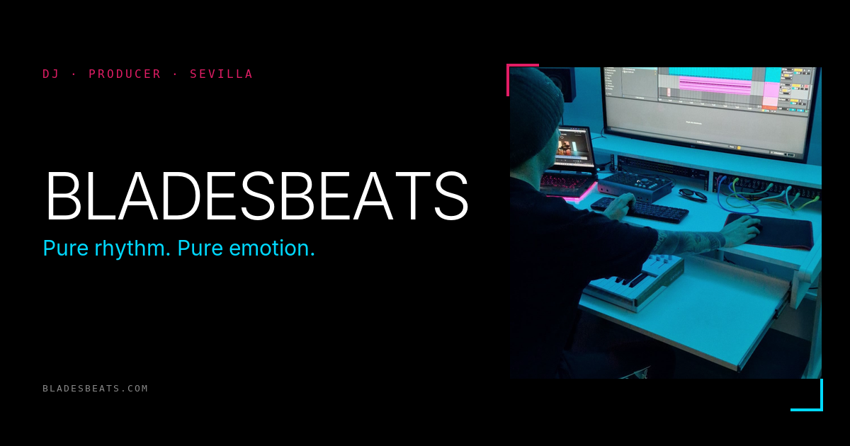 BladesBeats DJ and producer graphic